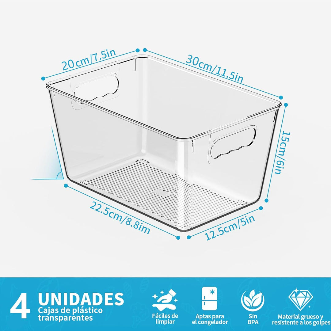 HPYLIF·H Kühlschrank Organizer, Küchen Organizer, Aufbewahrung Boxen für den Einsatz in Kühlschränke