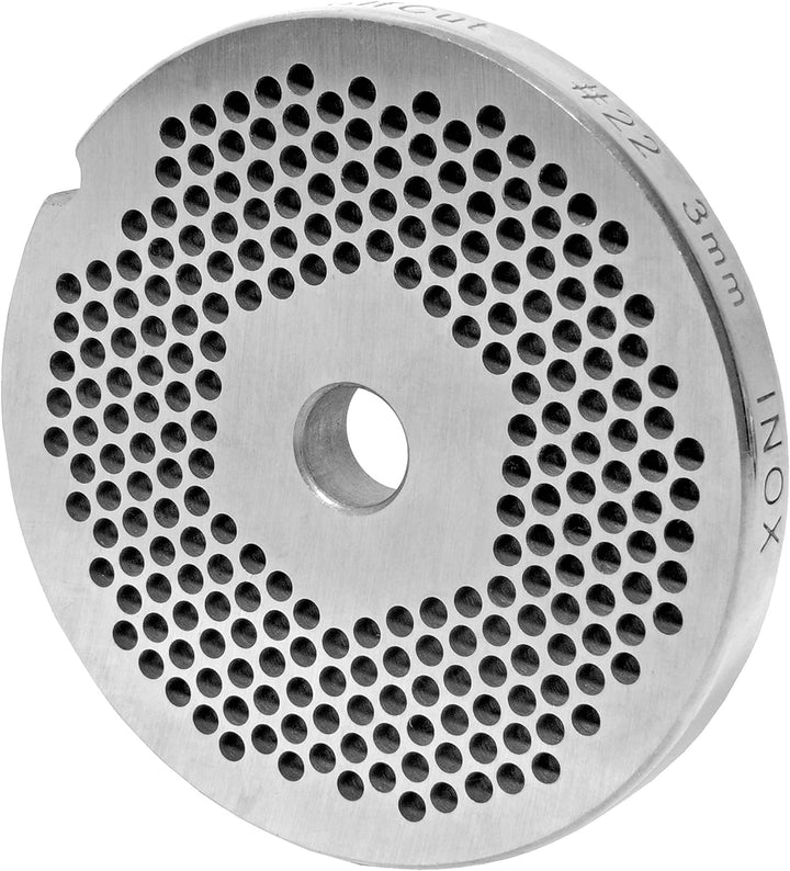 WolfCut INOX Lochscheibe Gr. 22-3,0 mm Bohrung - Kompatibel/Ersatz mit Fleischwolf Grösse 22