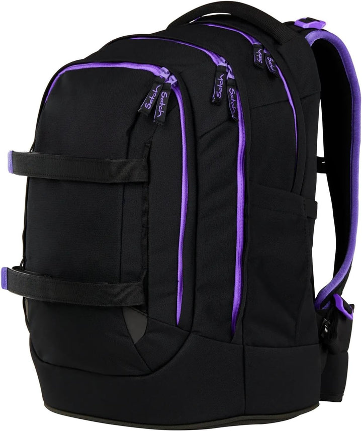 Satch Pack ab 5. Klasse ergonomisch 30L Stauraum standfest Organisationstalent Einheitsgrösse Purple
