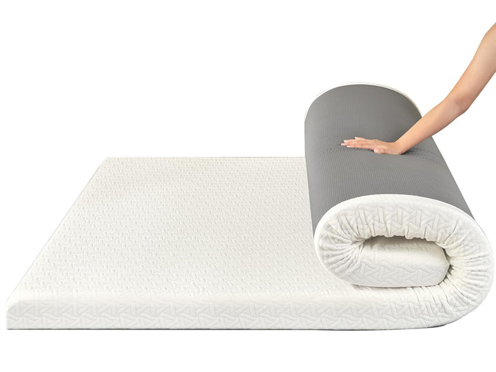 Z-hom Matratzenauflage 140 x 190, 8 cm, für Doppelbett 140x190, Matratzenauflage aus Memory-Schaumst