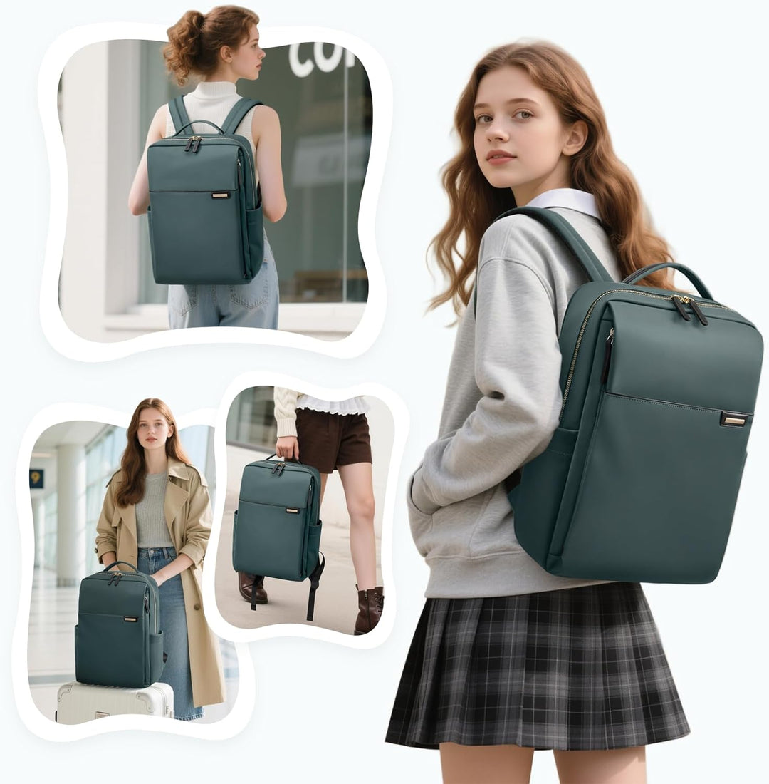Laptop Rucksack, Rucksack Handgepäck 16 Zoll, Rucksack Damen und Herren, Taagesrucksäcke Wasserdicht
