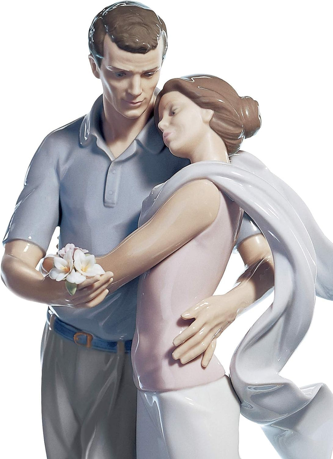 LLADRÓ Paar Figur Du Bedeutest Alles Für Mich. Paar. Porzellan.