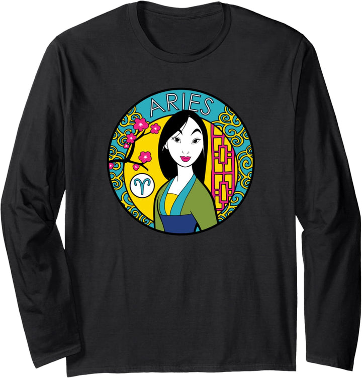 Disney Mulan Zodiac Aries Langarmshirt