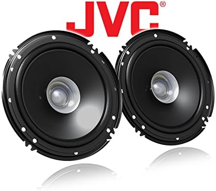 Lautsprecher Boxen JVC CS-J610X - 16,5cm Auto Einbauzubehör 300Watt Koaxe KFZ PKW Paar - Einbauset f