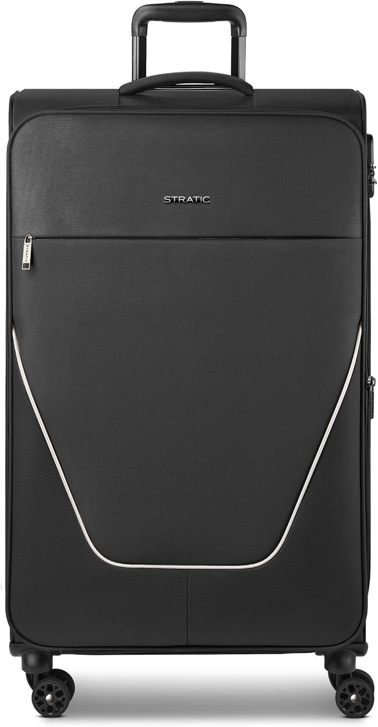 Stratic Check-in Koffer für Damen und Herren | grosser XL Trolley 51 x 31 x 76 cm aus hochwertigem,