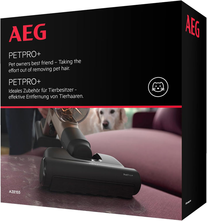 AEG AZE155 PetPro+ Tierhaardüse (Effiziente Tierhaarentfernung auf Sofas und Polstern, für Haushalt