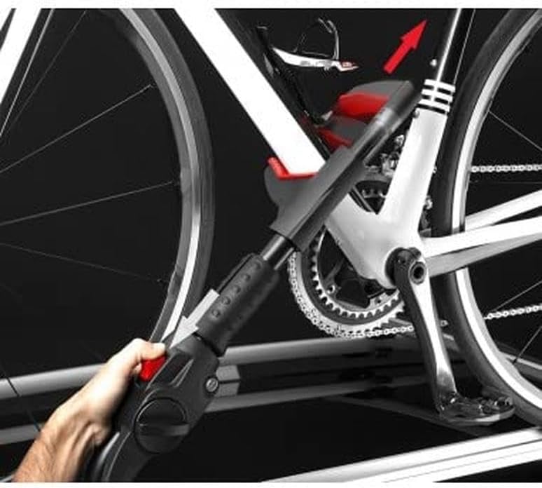 Elite FA003512003 Dach und Fahrradträger Portaruota, schwarz