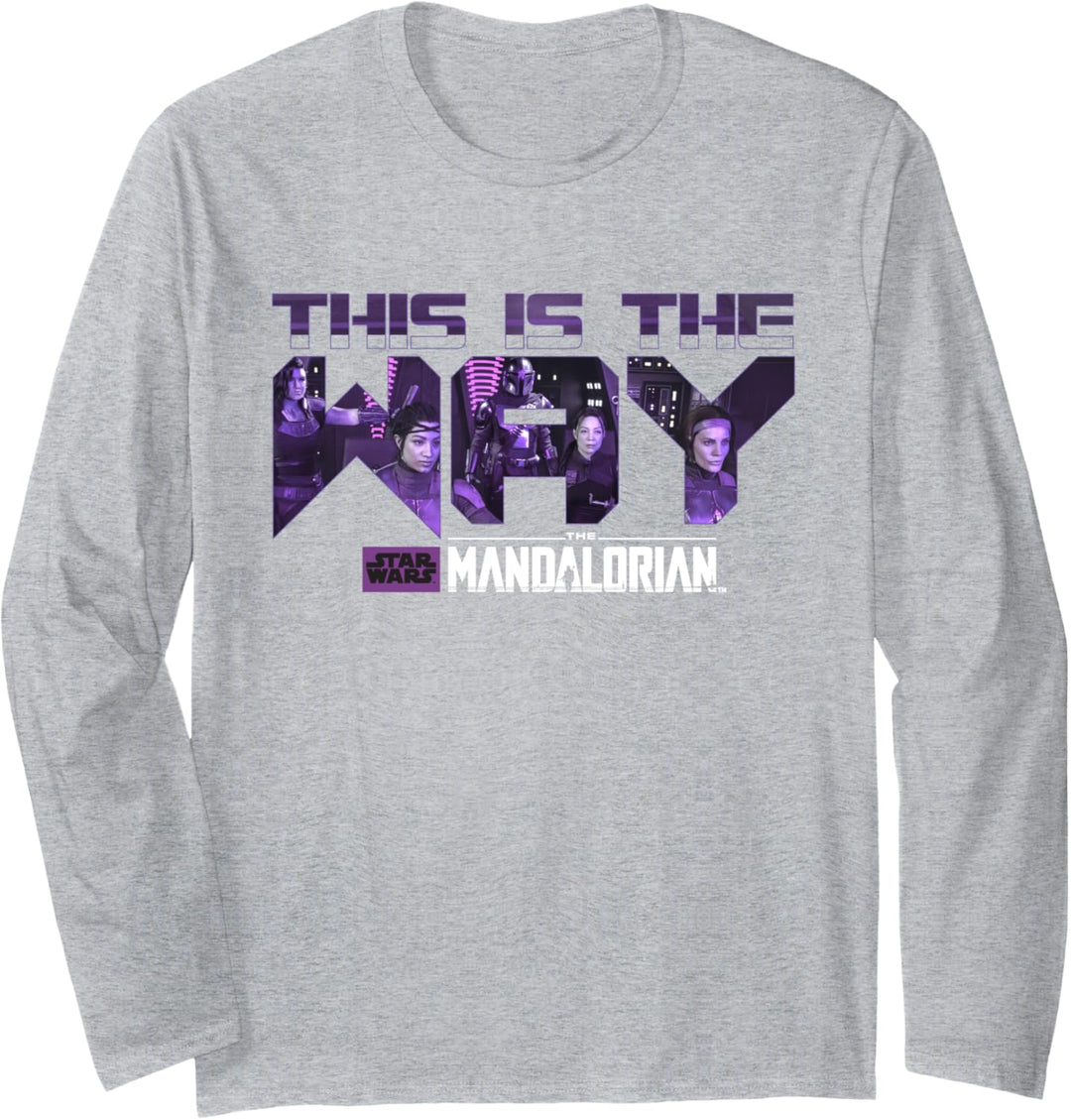 Star Wars The Mandalorian This is The Way Langarmshirt