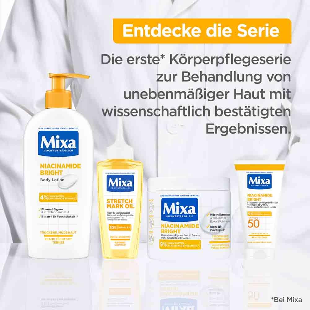 Mixa Stretch Mark Oil, Anti-Dehnungsstreifen Öl, Mildert das Erscheinungsbild & den Juckreiz von Deh