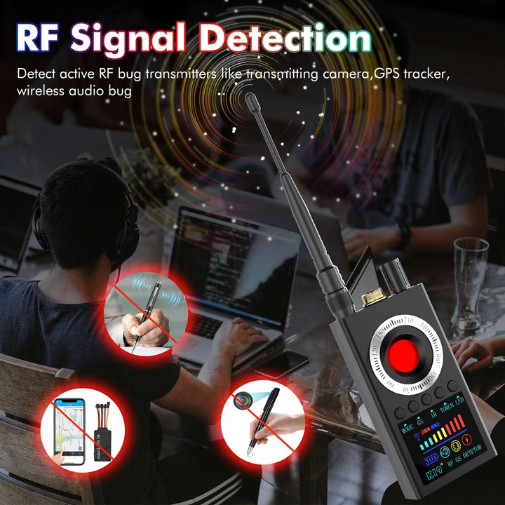 Versteckte Kamera-Detektor, Anti-Spy Detektor, tragbarer RF Scanner, RF Signal Detektor, Bug Detekto