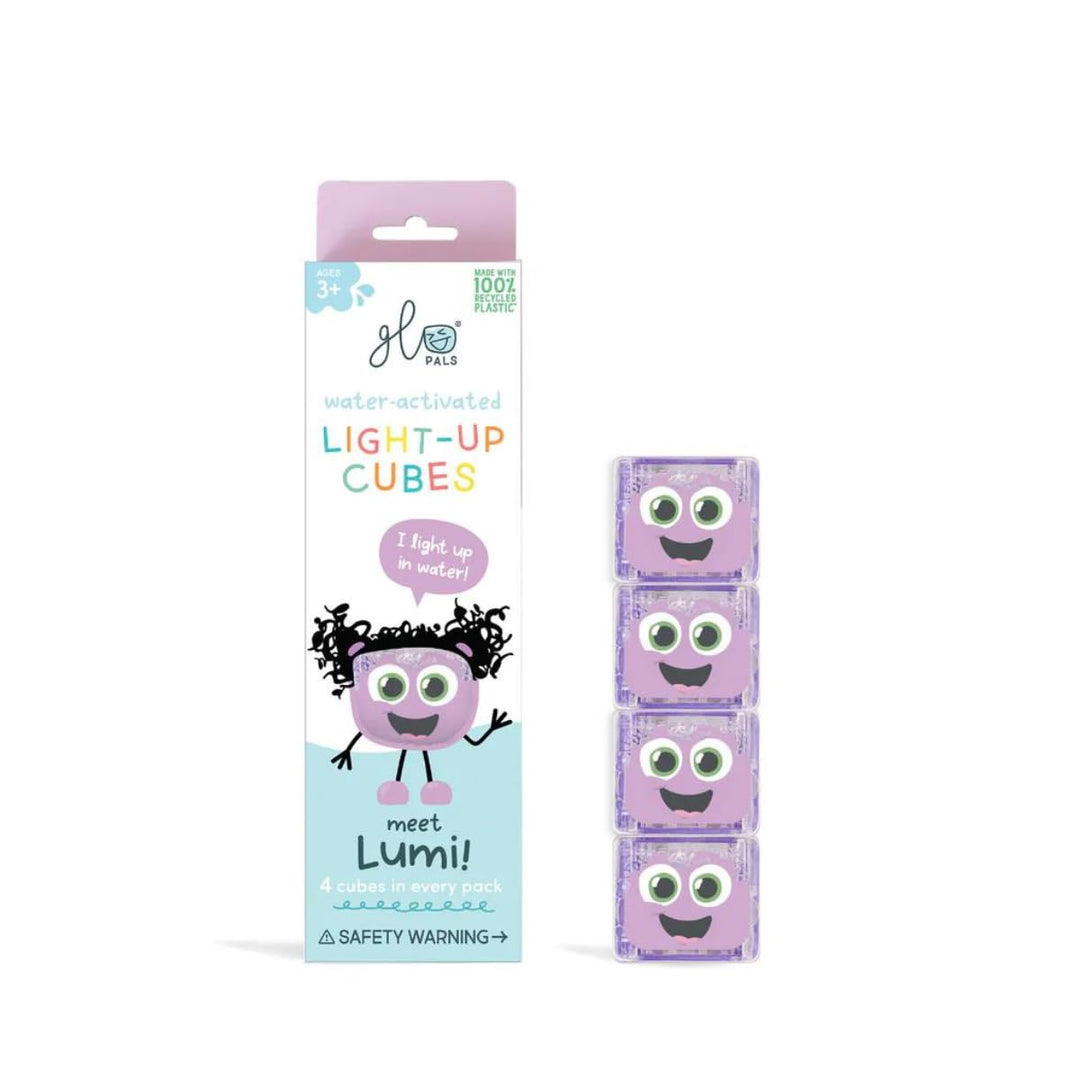 Glo Pals 4 leuchtende Würfel für EIN einzigartiges sensorisches Erlebnis und Magische Lichtshow für