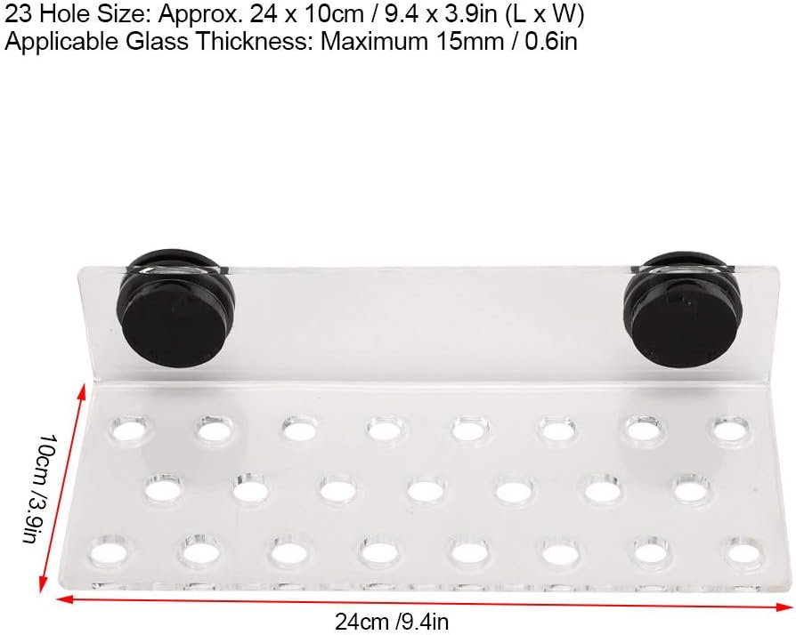 Coral Frag Rack Acryl Aquarium Magnet Coral Frag Halter Aquarium Coral Frag Rack Halterung für Aquar