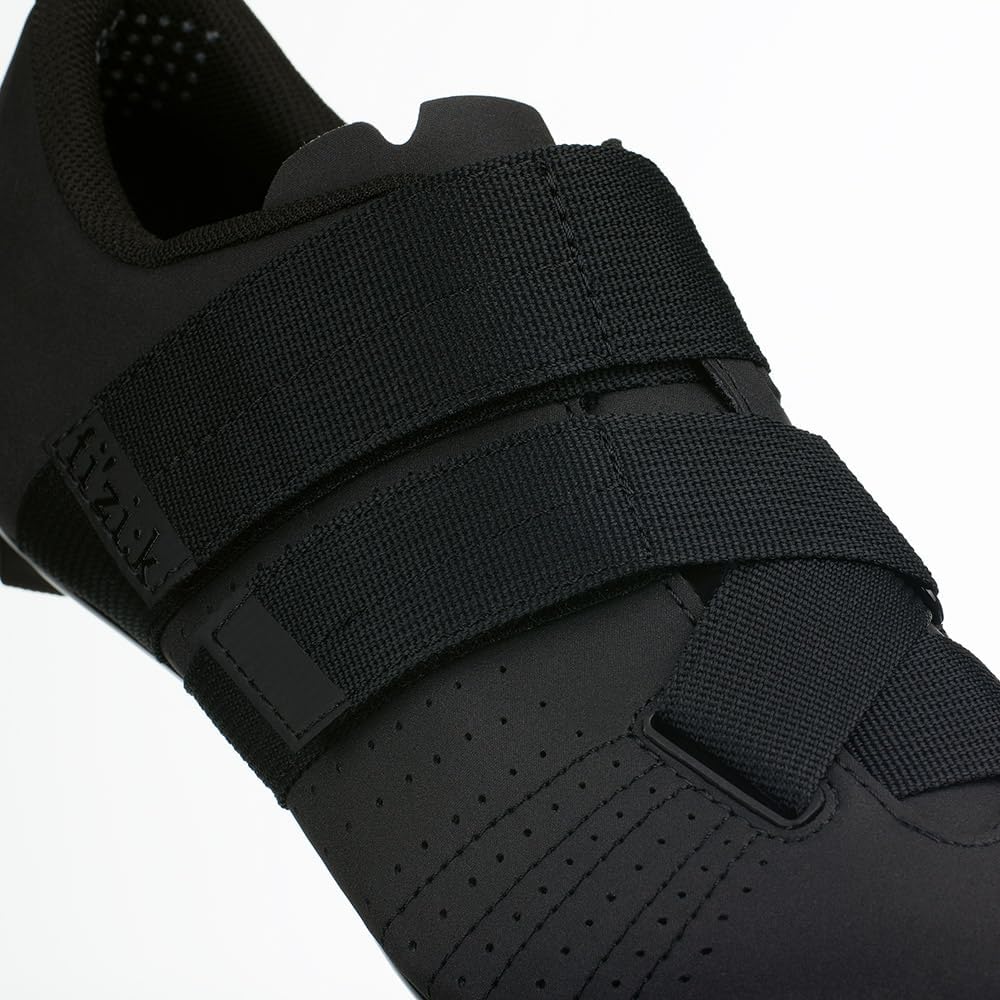 Fizik Tempo Powerstrap Fahrradschuh, Uni, für Erwachsene Blacks 44.5 EU, Blacks 44.5 EU