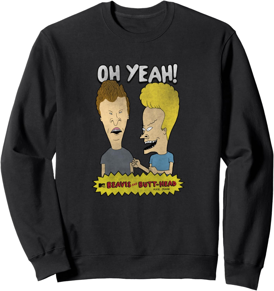 Beavis and Butt-Head Oh Yeah! Portrait Sweatshirt
