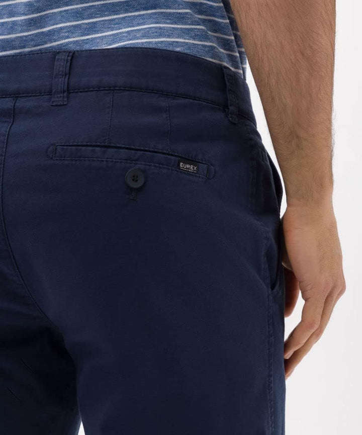 EUREX by Brax Herren Jim Cotton Daily Friend Hose 40W / 32L Blau, 40W / 32L Blau
