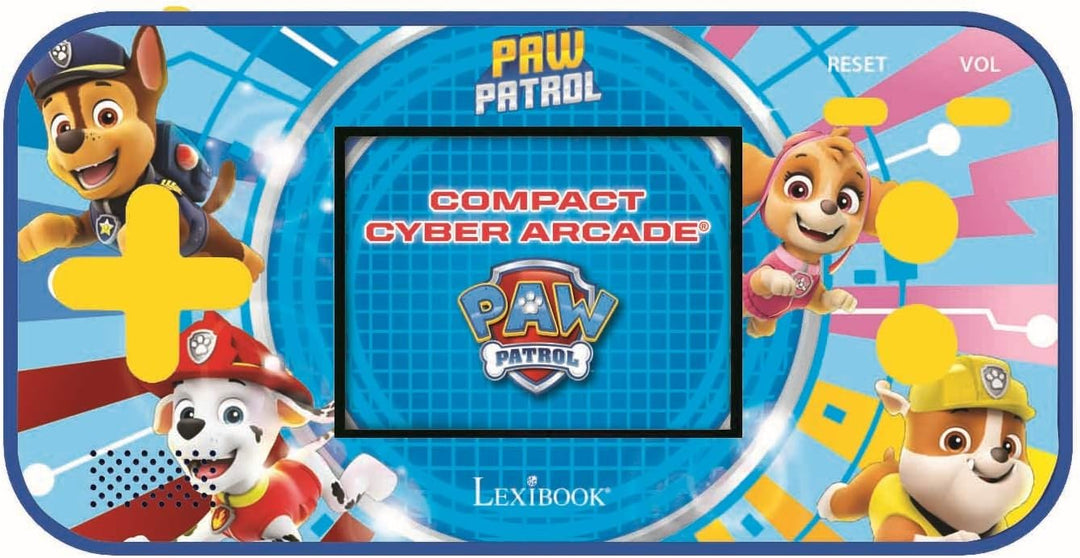 Lexibook JL2367PA Paw Patrol Helfer auf Vier Pfoten Chase Compact Cyber Arcade Tragbare Spielkonsole
