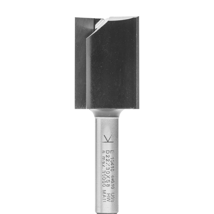 ENT 10418 Nutfräser HW, Schaft (S) 8 mm, Durchmesser (D) 22 mm, NL 30 mm, SL 32 mm, GL 62 mm D=22 /