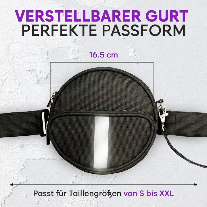 Klim CD Player Tasche tragbar, wasserdichte Hülle für tragbaren CD-Player, Verstellbarer Riemen, Tas