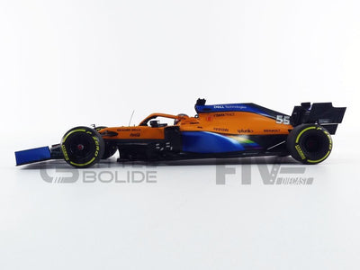 Minichamps 530201955 1:18 Mclaren Renault MCL35-Carlo Sainz-Austrian 2020 Sammlerstück Miniaturauto,