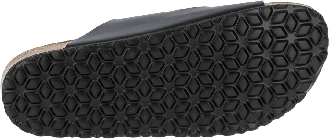 Lico Herren Bioline Man Pantoletten 46 EU Schwarz, 46 EU Schwarz