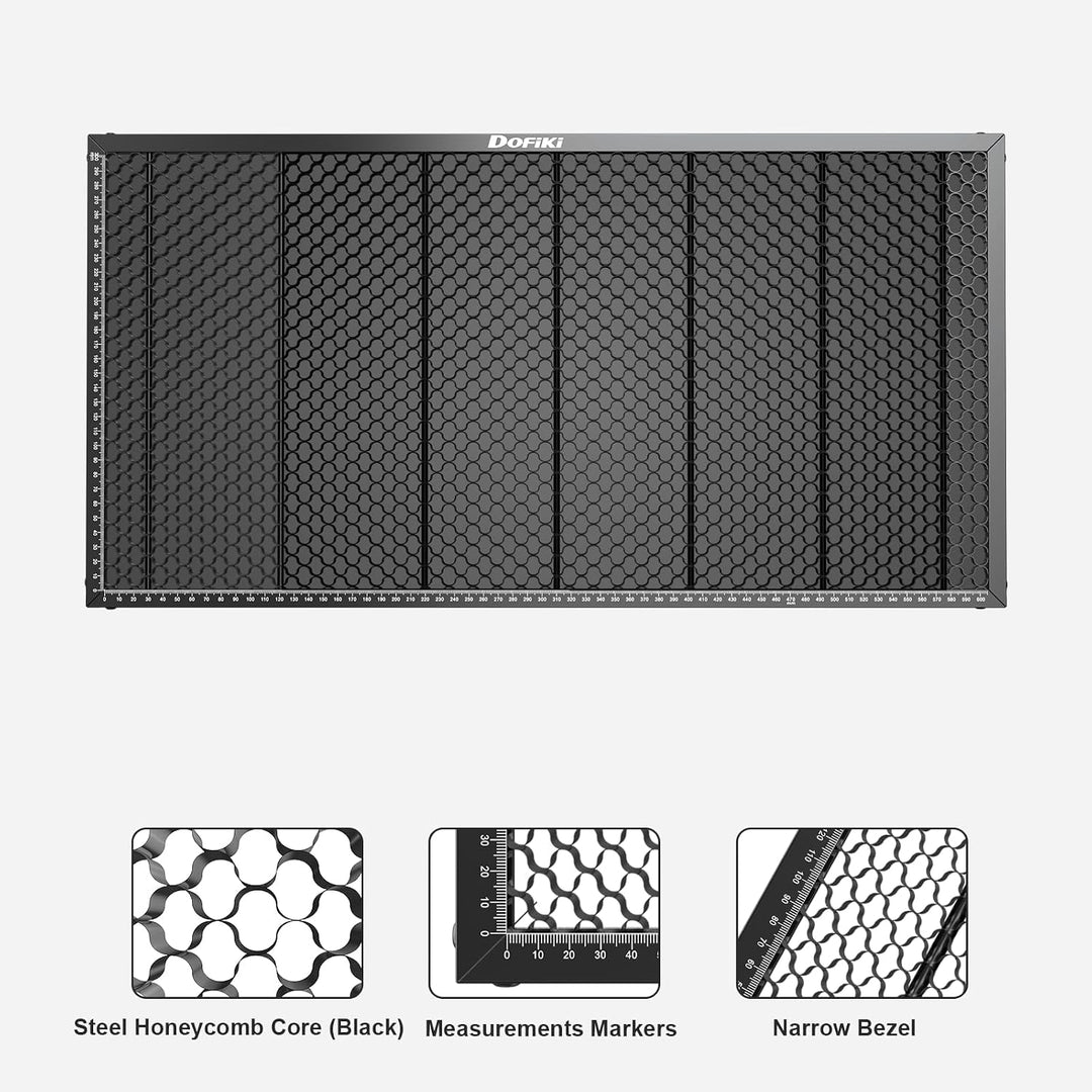 Dofiki Laser Wabentisch für P2 Lasergravierer, Stahl Waben Arbeitstisch Honeycomb Wabenlaser Bett fü
