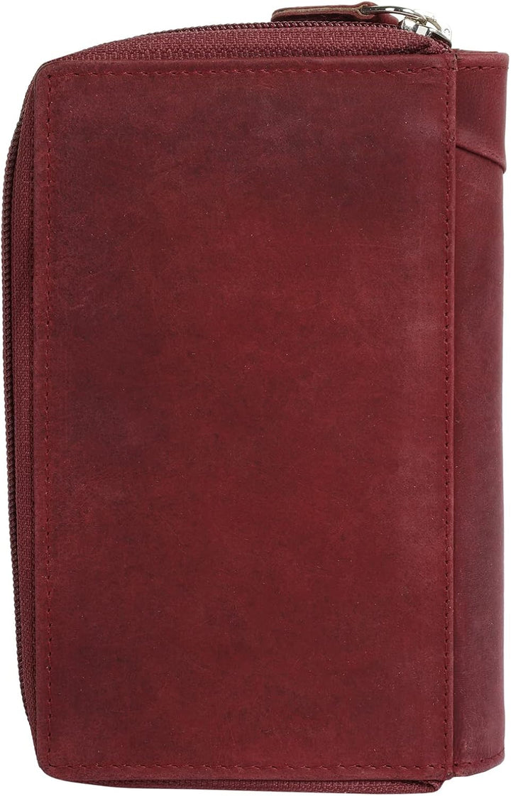 bruno banani Geldbörse Echt Leder rot Damen - 021337, Rot