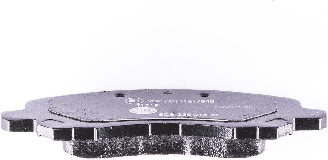 HELLA PAGID 8DB 355 013-491 Bremsbelagsatz - T1719 - Dicke/Stärke: 17mm - Bremssystem: Akebono - mit