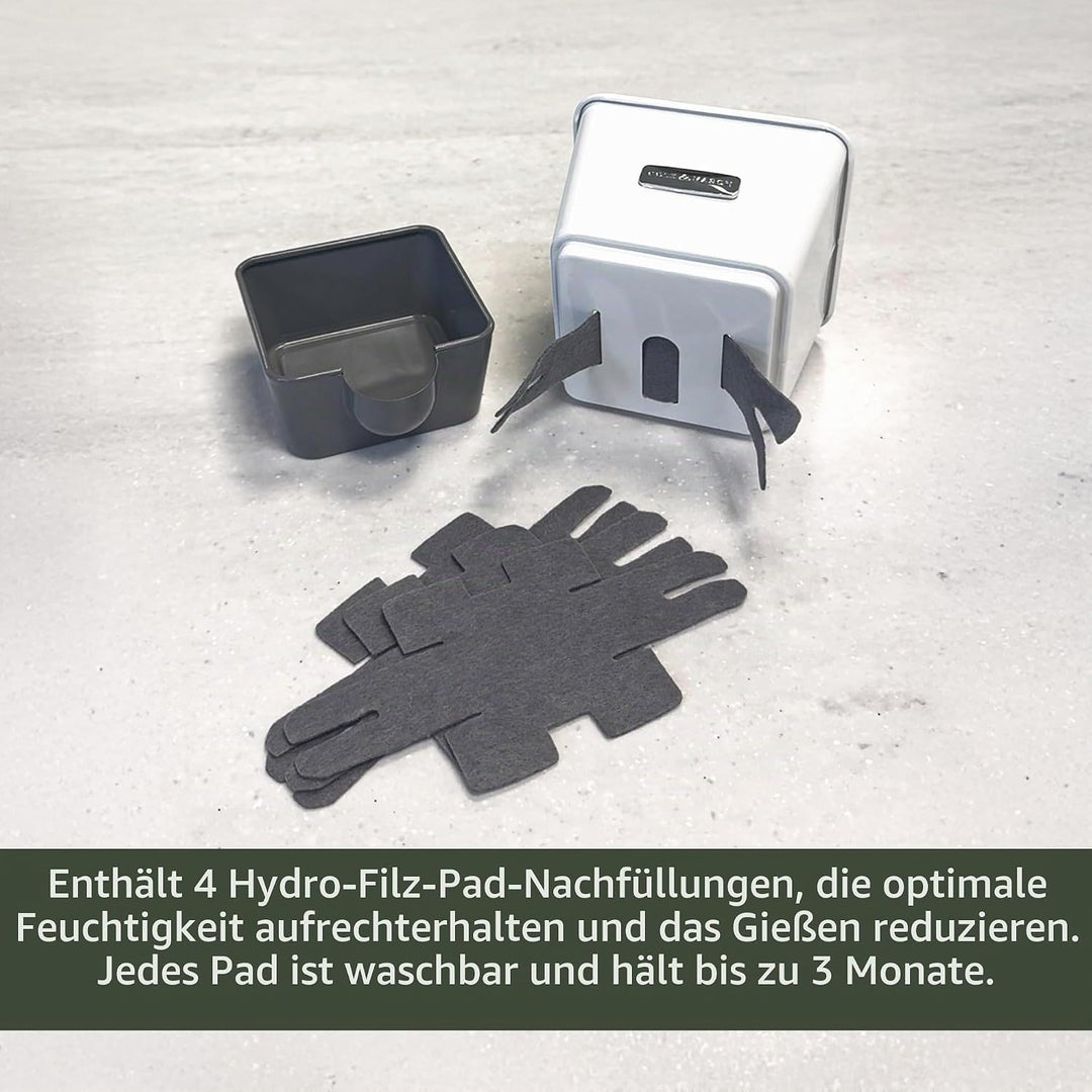 Cole &amp; Mason Burwell Kräutertopf Selbstbewässernd, Kräutertopf Balkon/Kräutergarten für die Küche/Fü