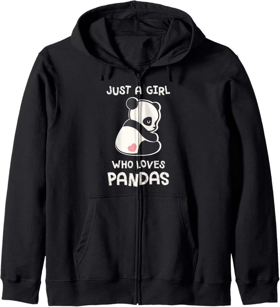 Just A Girl Who Loves Pandas Panda Lover Gift Kapuzenjacke