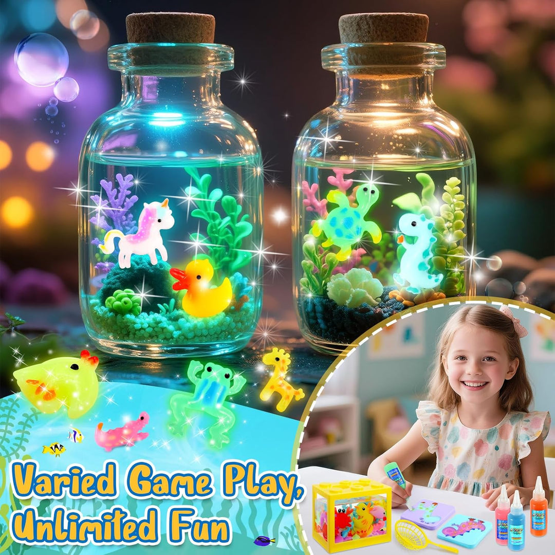 Aqua Gelz, Bastelset Kinder 4-8 Jahre Wasserperlen für Kinder Squishy Selber Machen Kindergeburtstag