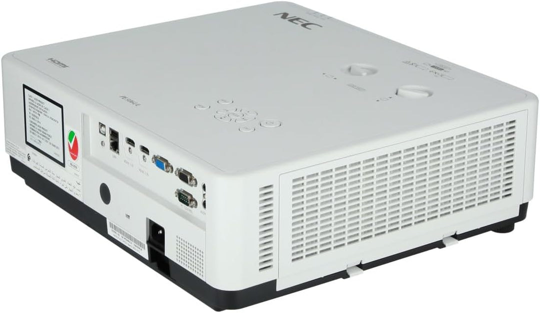 NEC PE506UL Laserprojektor FullHD (FullHD 1920x1200 Pixel, HDMI, USB, LAN, 5200 AnsiLumen) Weiss