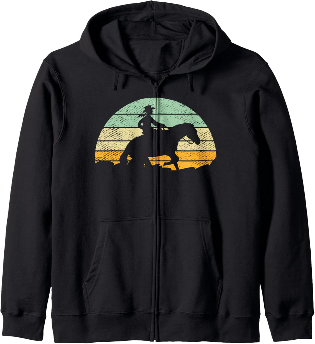 Westernreiter Reining Quarter Horse Sliding Stop Kapuzenjacke