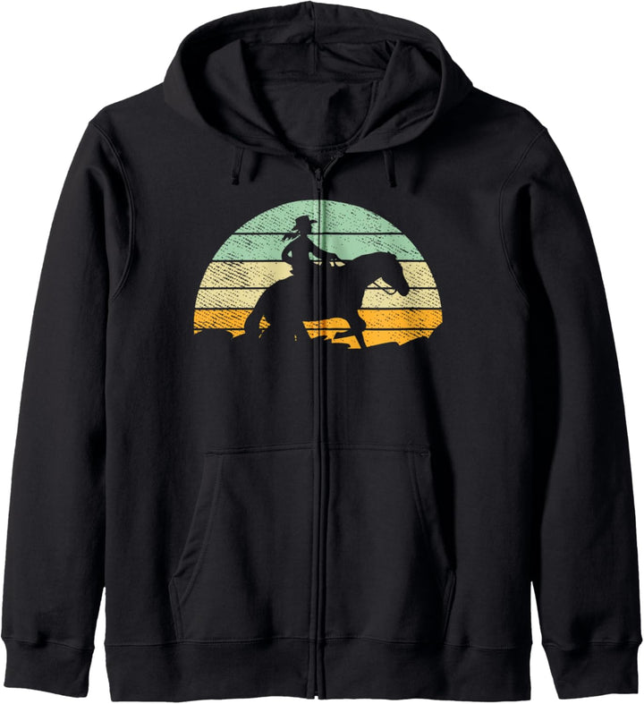 Westernreiter Reining Quarter Horse Sliding Stop Kapuzenjacke