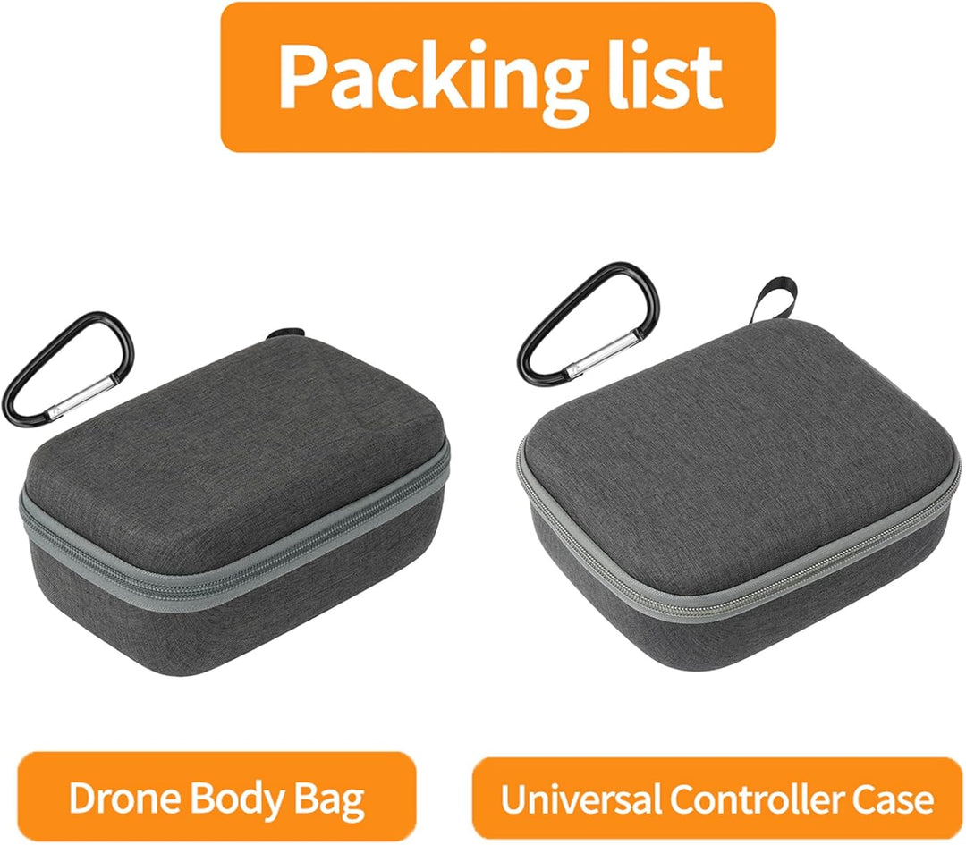 ZJRXM Tragetasche für DJI Mini 5 Pro Drone Zubehör, RC 2 Tasche RC-N3 Tasche Tragbare Reisetasche Tr
