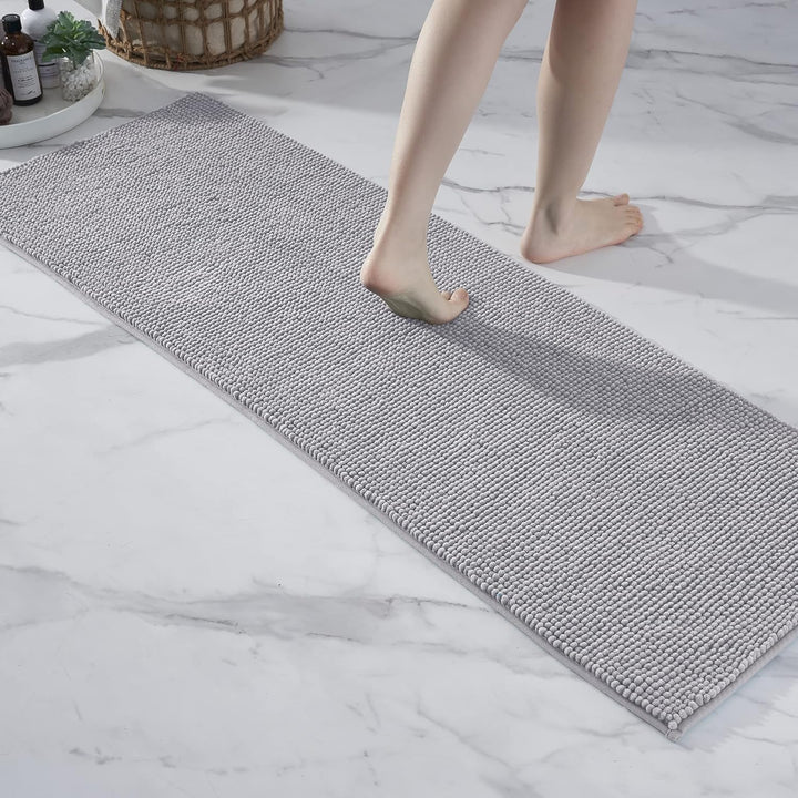 Decomira Badematte rutschfest | Als Badteppich Set kombinierbar | Badezimmer-Teppich Bad-Vorleger wa