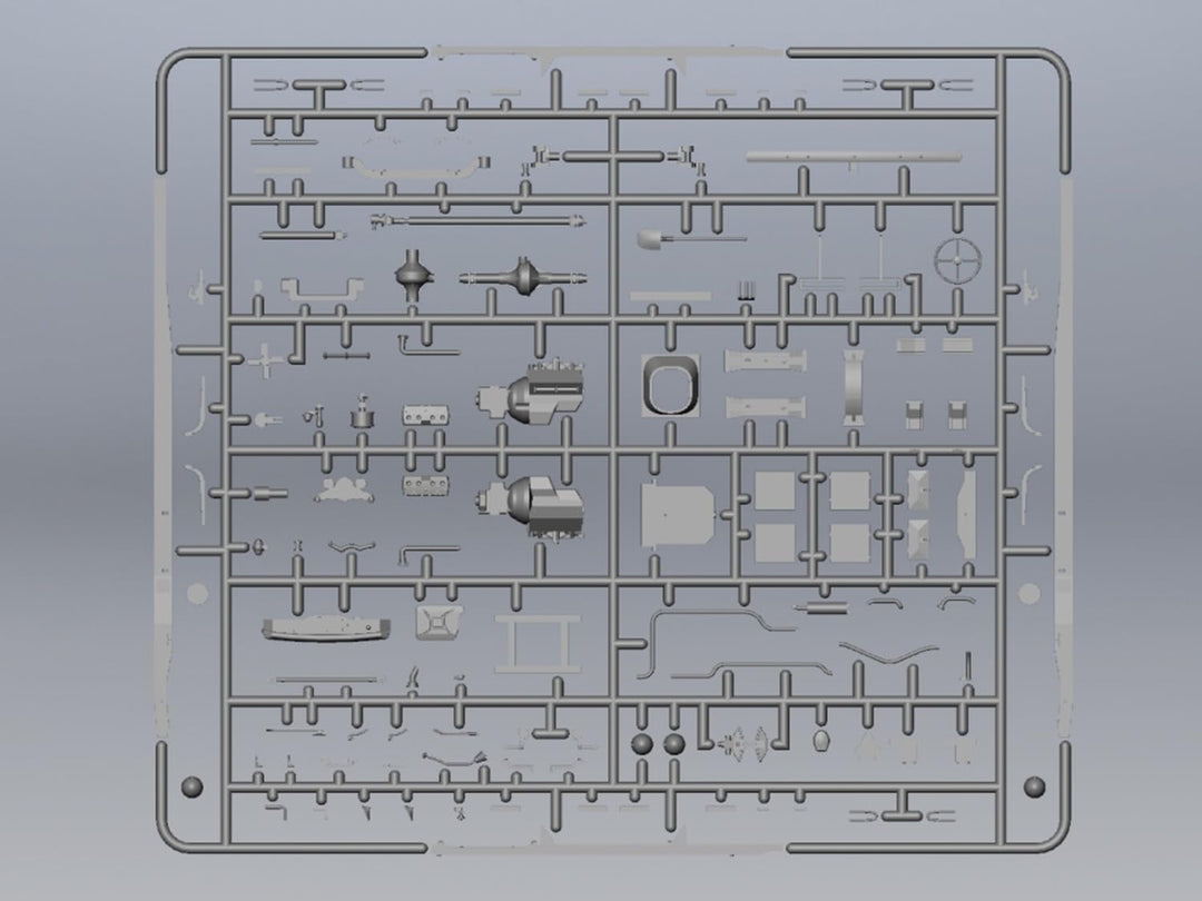 ICM 35412-1/35 V3000S/SSM, Sonderkraftfahrzeug 3B, Maultier