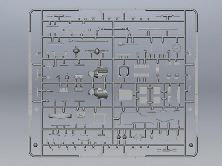 ICM 35412-1/35 V3000S/SSM, Sonderkraftfahrzeug 3B, Maultier