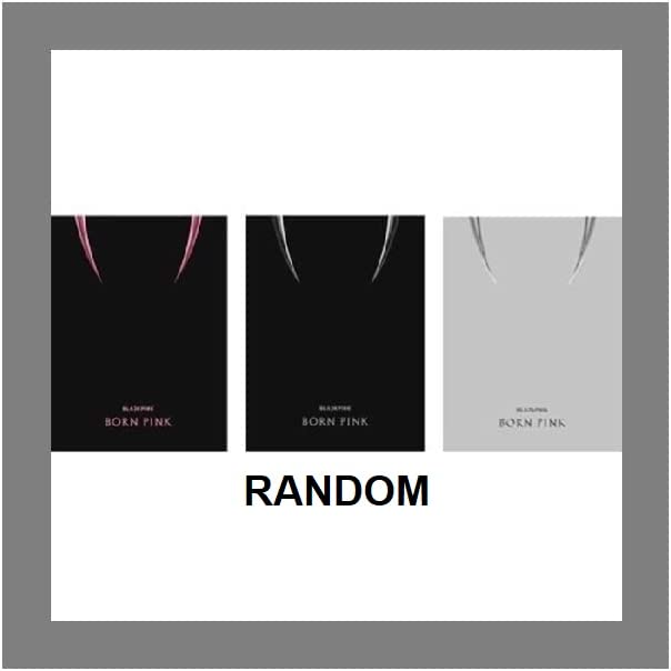 DREAMUS Blackpink Born Pink 2nd Album Box Set Version CD + Poster + Fotobuch + Akkordeon-Liedtext Pa