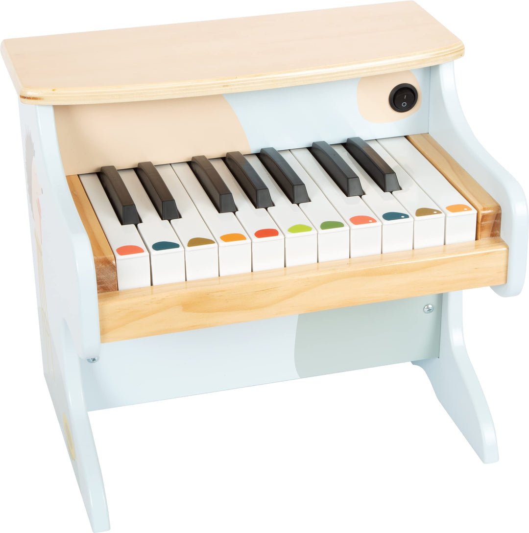 small foot Klavier "Groovy Beats" aus Holz, für die musikalische Früherziehung, inkl. Notenblatt, ab