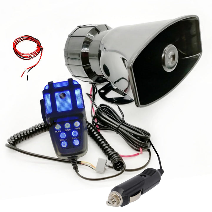 Autohupe Car Horn 7 Ton Alarm Hupe Einfache Verbindung Auto Zigarettenanzünder 135db Notfall Sound V