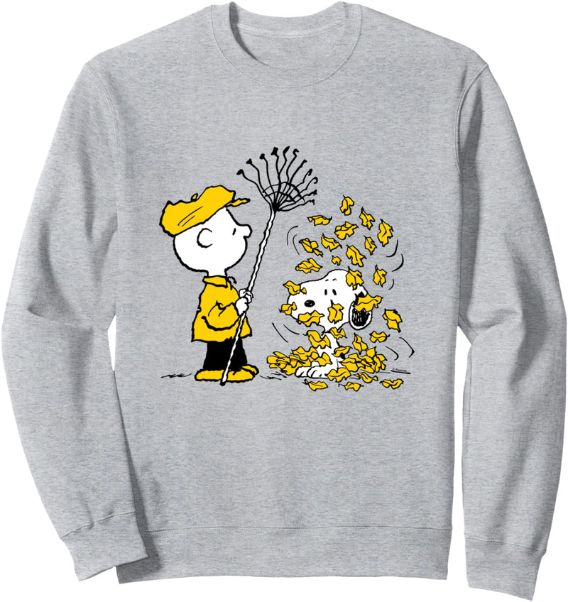 Peanuts Charlie Brown Snoopy Herbstblätter Sweatshirt