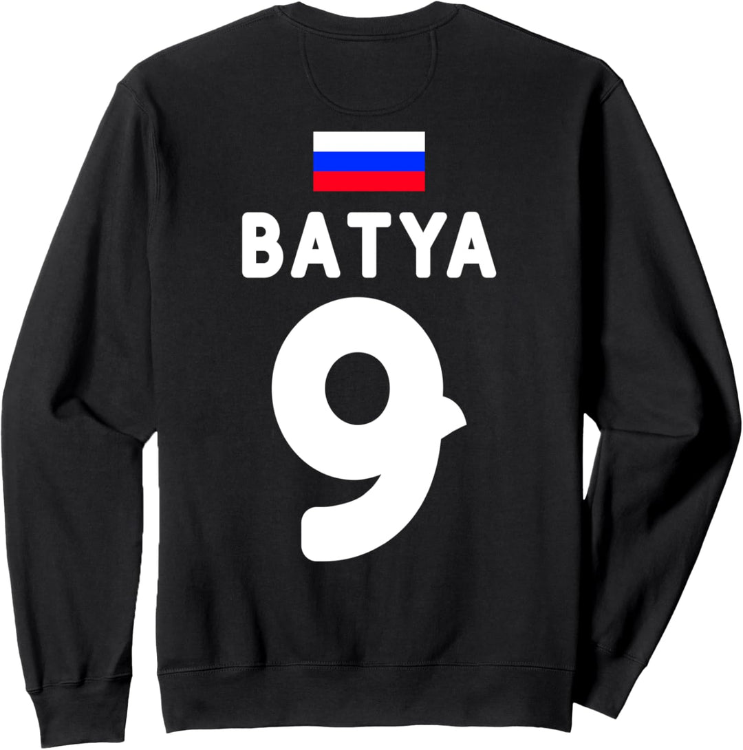 Batya Vater Papa Russia Lustiges Russland Sport Fussball Sweatshirt