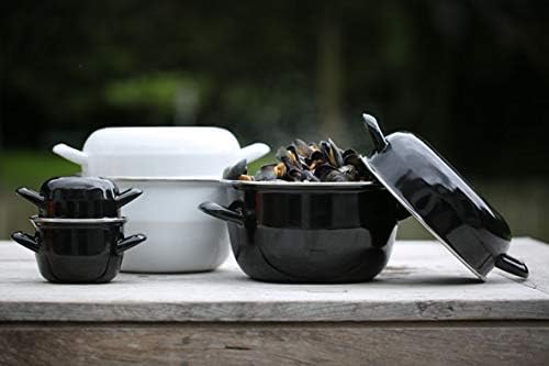 CT Moules Mosselpan Zwart 18 cm