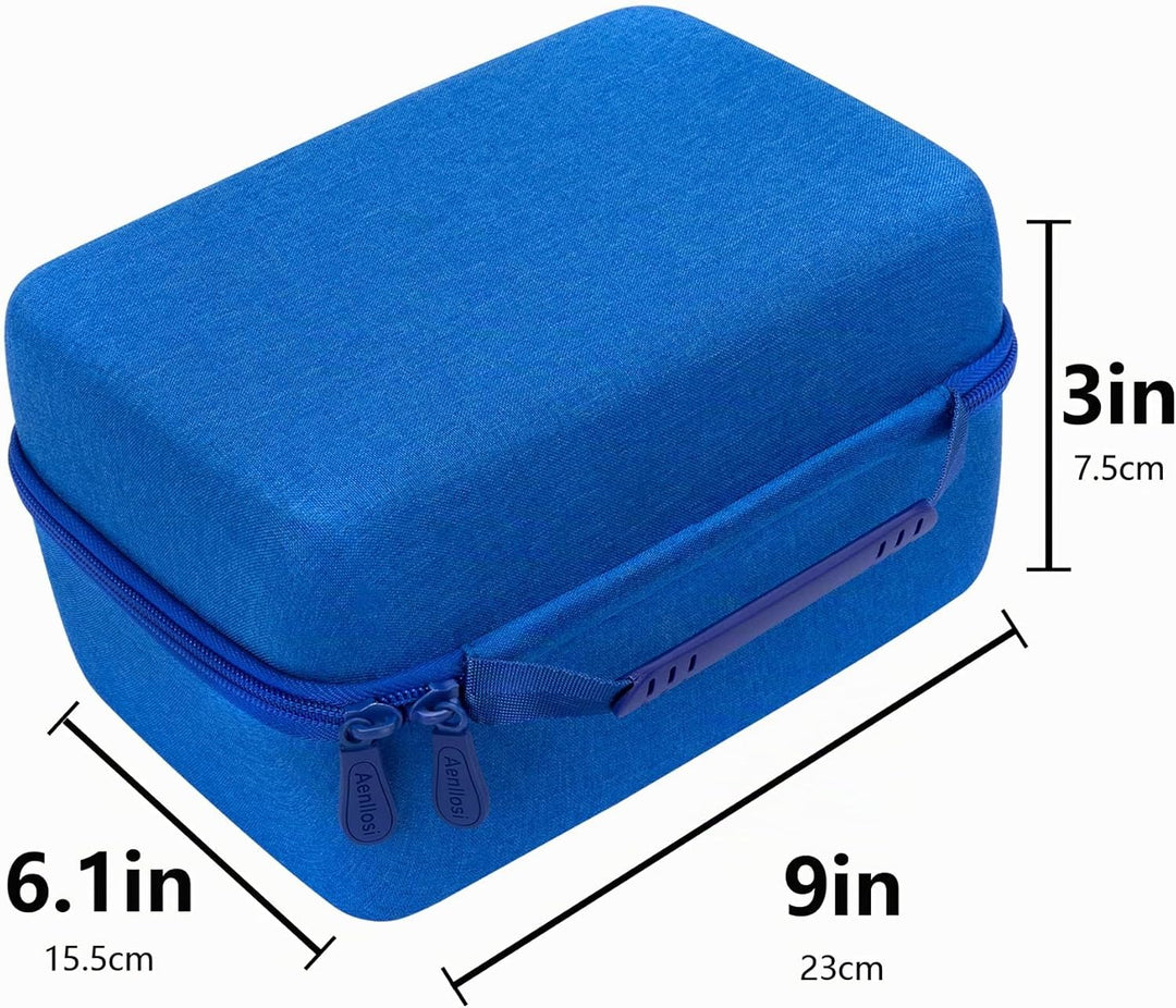 Aenllosi Harte Tasche Hülle für Tonies Toniebox Starter Set Tonies Musikbox, Nur Tasche (Blau), Blau