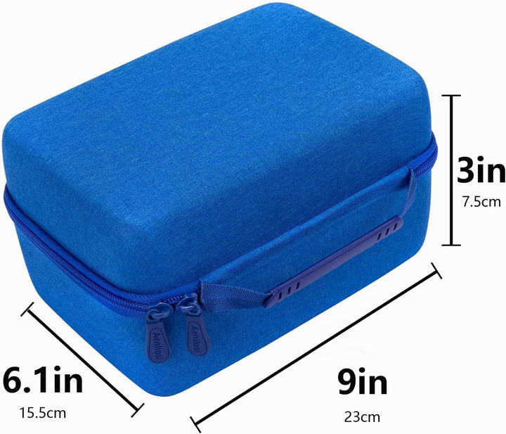 Aenllosi Harte Tasche Hülle für Tonies Toniebox Starter Set Tonies Musikbox, Nur Tasche (Blau), Blau