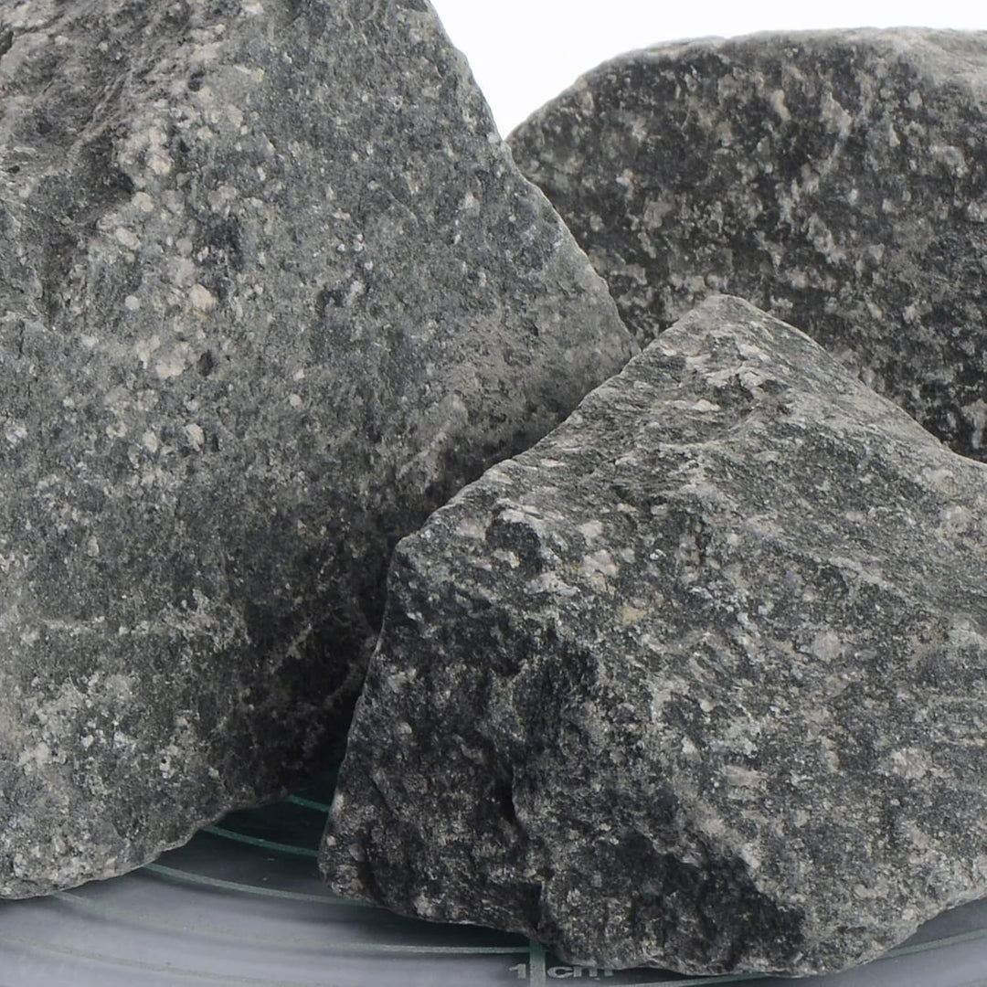 Deutsche Diabas Saunasteine 10 kg 5-8 cm, 5-11 cm oder 8-12 cm von Schicker Mineral, hochwertige Auf