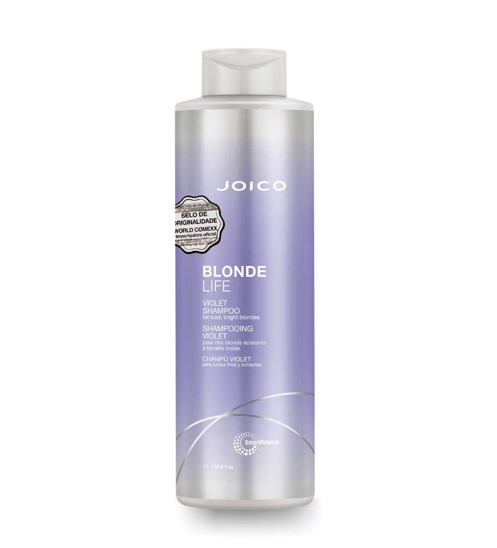 JOICO BLONDE LIFE VIOLET SHAMPOO, 1000 ML 1 l (Pack of 1), 1 l (Pack of 1)