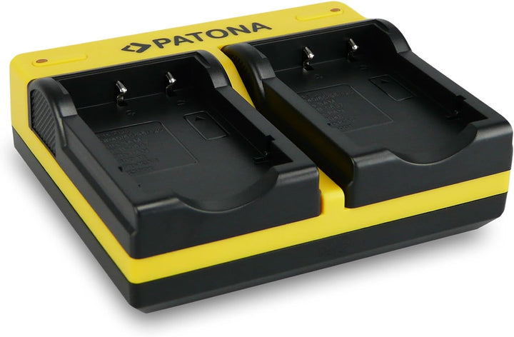 PATONA Dual Lader mit 2X Akku NP-95 Kompatibel mit Fuji FinePix F30 F31fd Real 3D W1 X100 X-S1