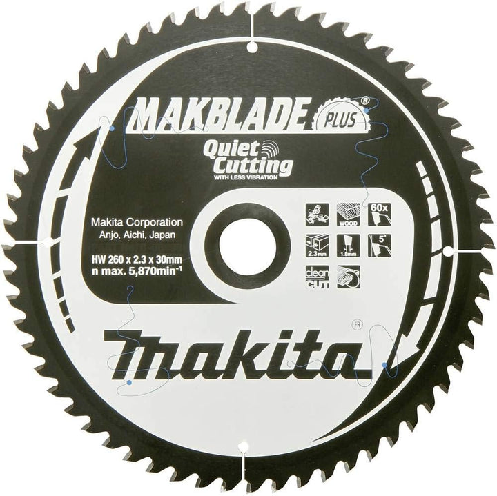 Makita Makblade Saegeblatt, 260 x 30 mm, 40Z, B-32487
