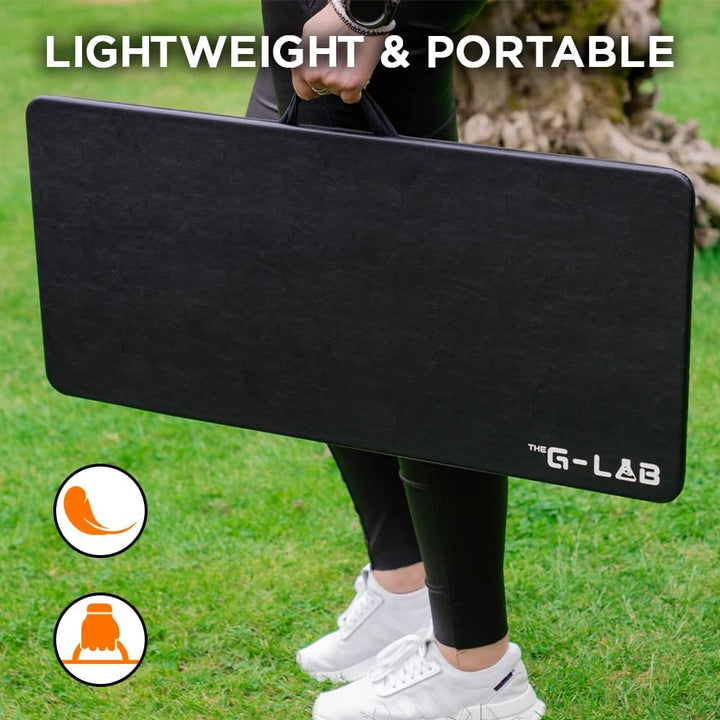 THE G-LAB K-Board Cadmium Laptopablage mit XXL-Kissen, Ideal für Home Office/Gaming für Bett oder So